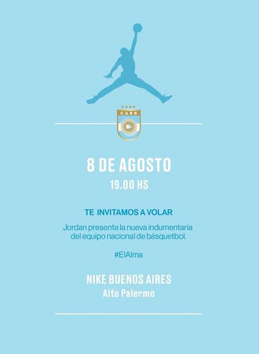 camiseta jordan de argentina