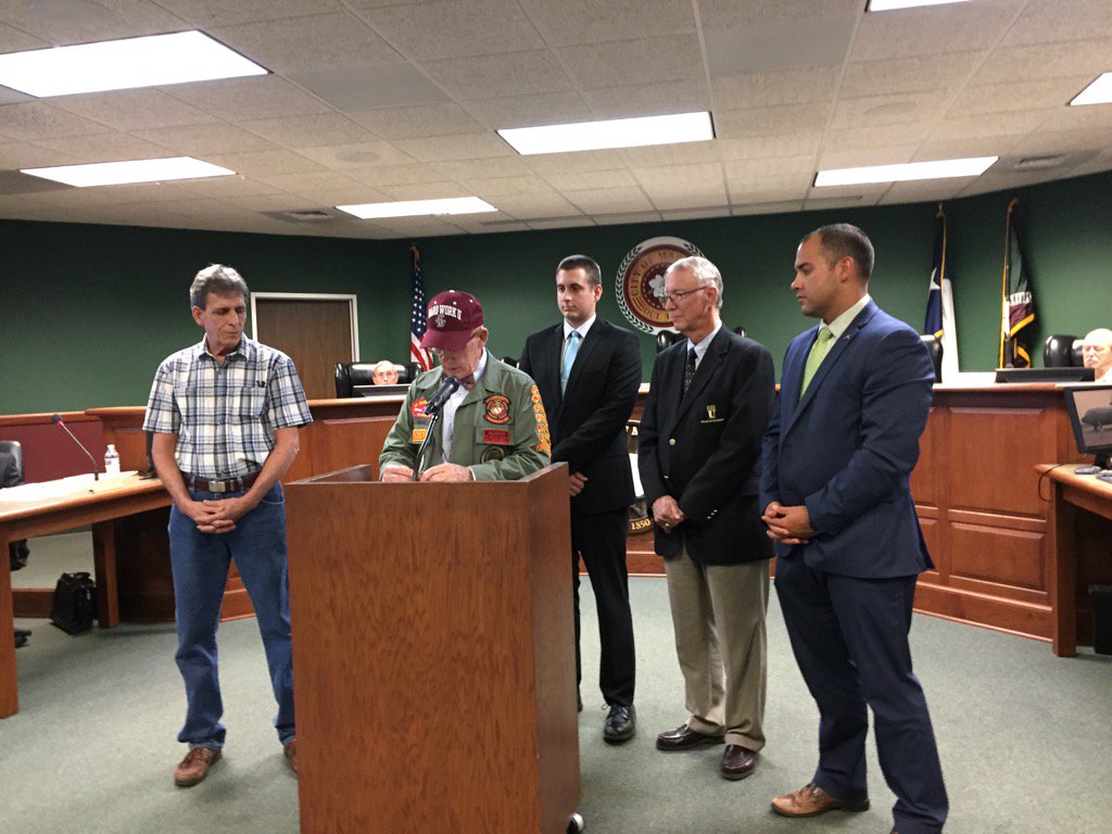 Tonight the story came full circle -Vietnam Veteran presented a dog tag, lost 49 yrs ago, to the family of the fallen