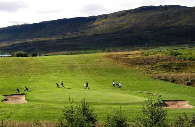 Akureyri Golf Club in Iceland is the world’s most northerly golf course.