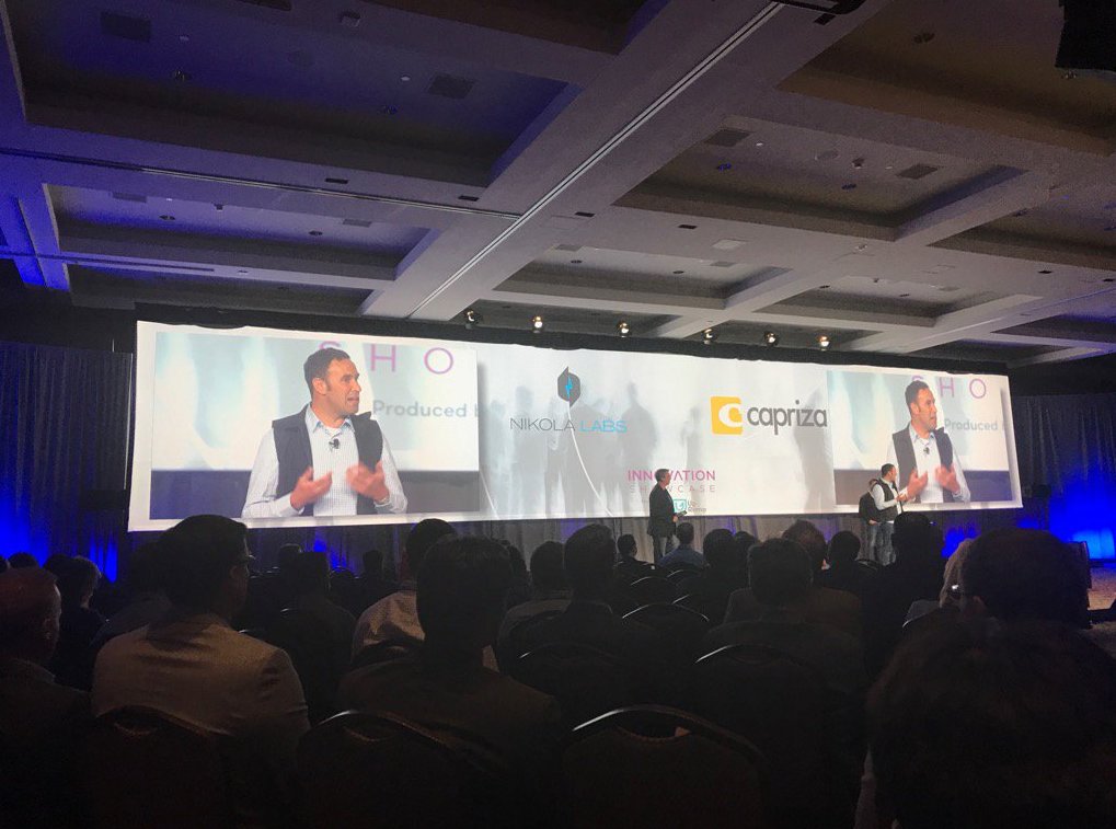 capriza's tweet photo. Capriza takes the prize - Most Innovative New Tech at #Innovation Showcase! Great win @aharonweiner! Thank you @CableLabs #CLSC2017! https://t.co/h6MLXE7uEP