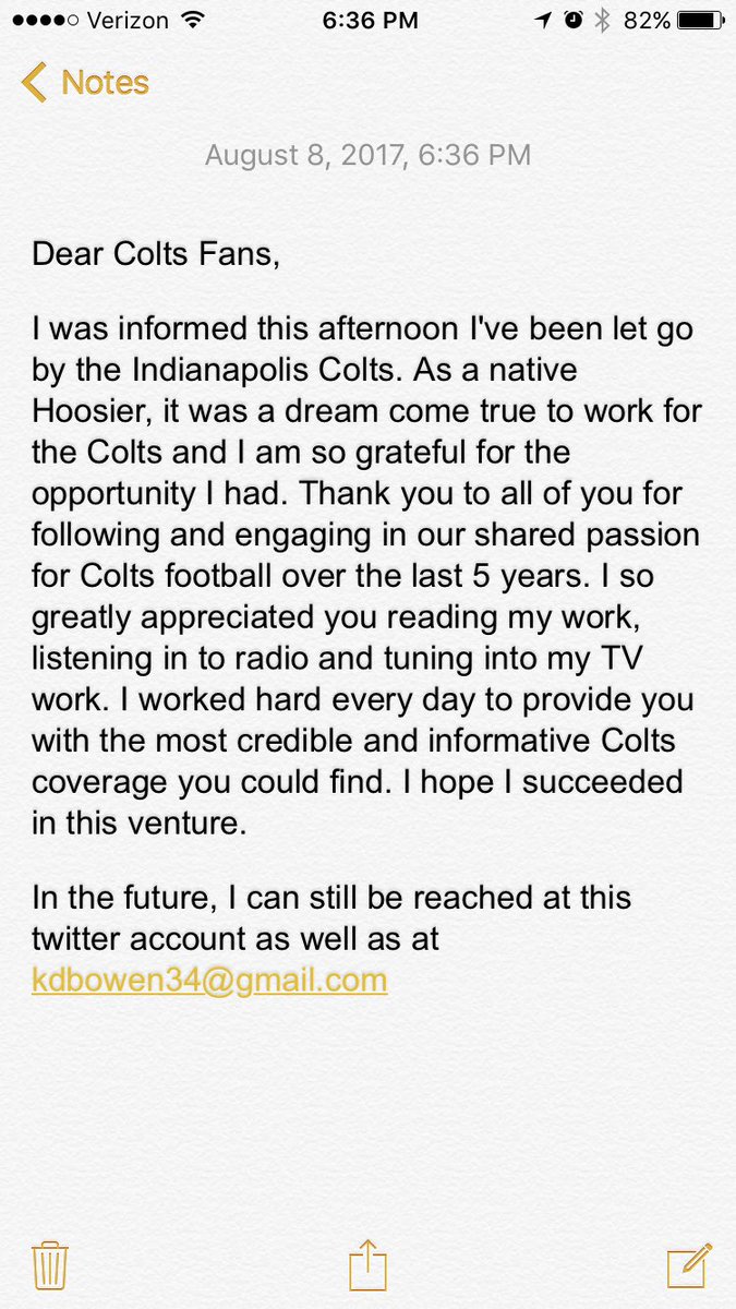 KBowen1070's tweet photo. Some personal news to share: https://t.co/B6JQLlkZIq