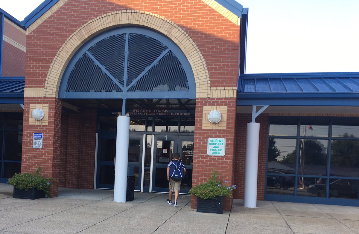 mr_gary_parker's tweet photo. Exceptional first day for @GCMSCougars! Lots of smiles and relationship building! High fives and high expectations! #MyGCS #gcboe https://t.co/TsPiPIPSGw