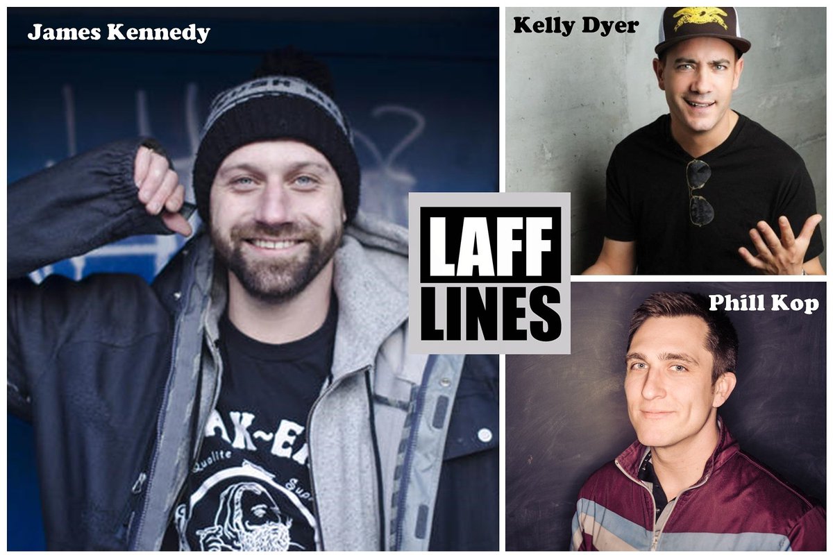 August 11-12 | <a href="/jimmykcomedy/">James Kennedy</a> is going to kill it this weekend headlining with these funny guys joining him <a href="/realphillipkop/">Phillip Kopczynski</a> <a href="/kdyercomic/">Kelly Dyer</a>