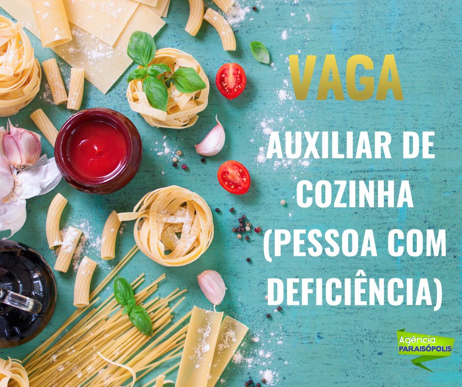 Vaga de auxiliar de cozinha para pessoa com deficiência no Hospital Albert Einstein, seleção até 23 de agosto. espacodopovo.com.br/vaga-de-auxili…