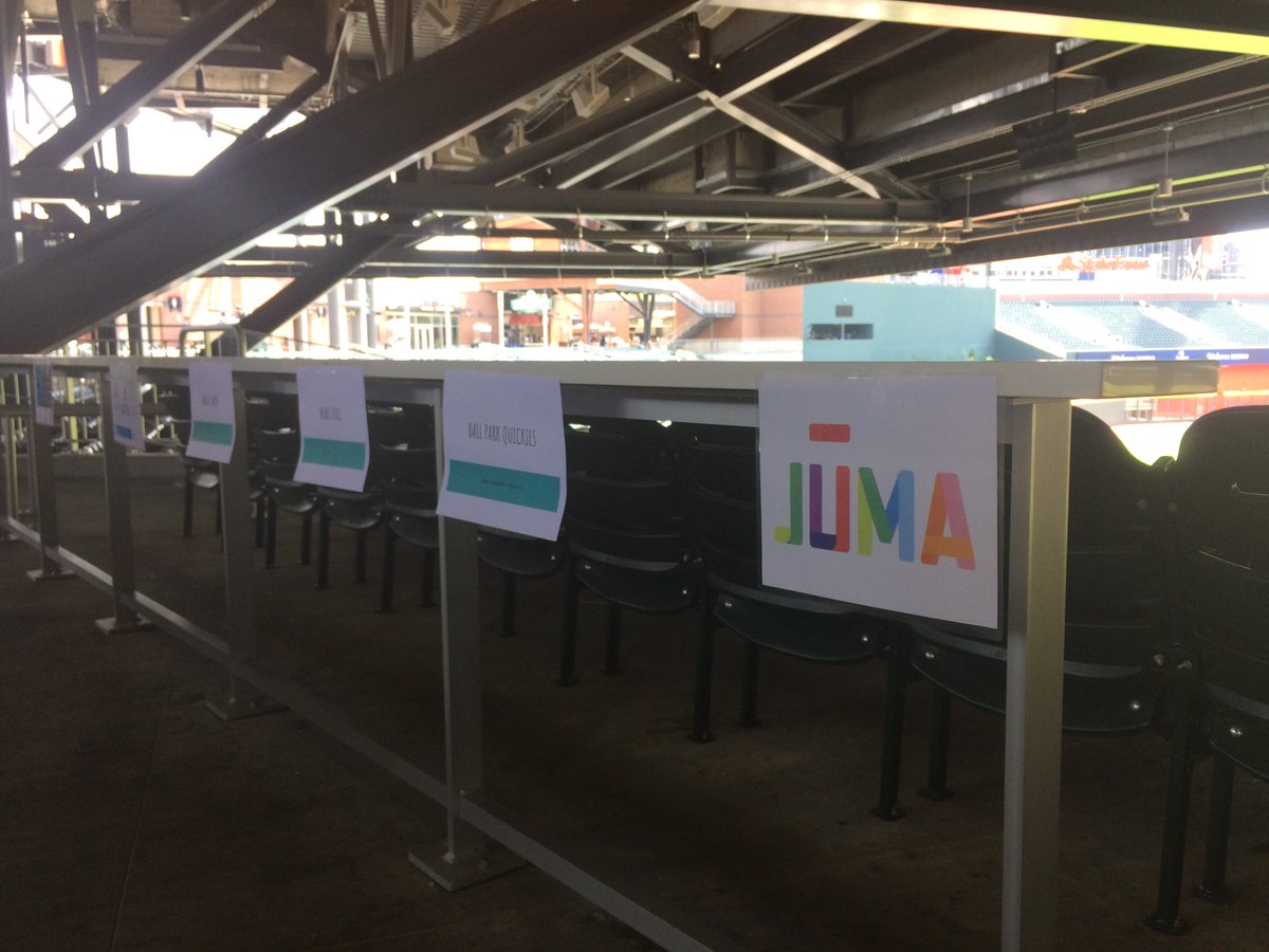JumaAtlanta's tweet photo. Last Saturday, @JumaAtlanta had our Second Edition of BallPark Quickies (Quick Skillet Training) at SunTrust BallPark!!
#BallParkQuickies https://t.co/jVCmLFuyyx