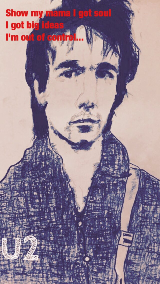 U2          happy birthday THE EDGE.my guitar hero.super hero(      ) 