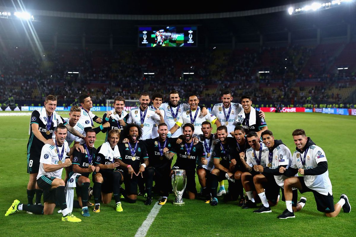 We are the SUPER champions! #HalaMadrid