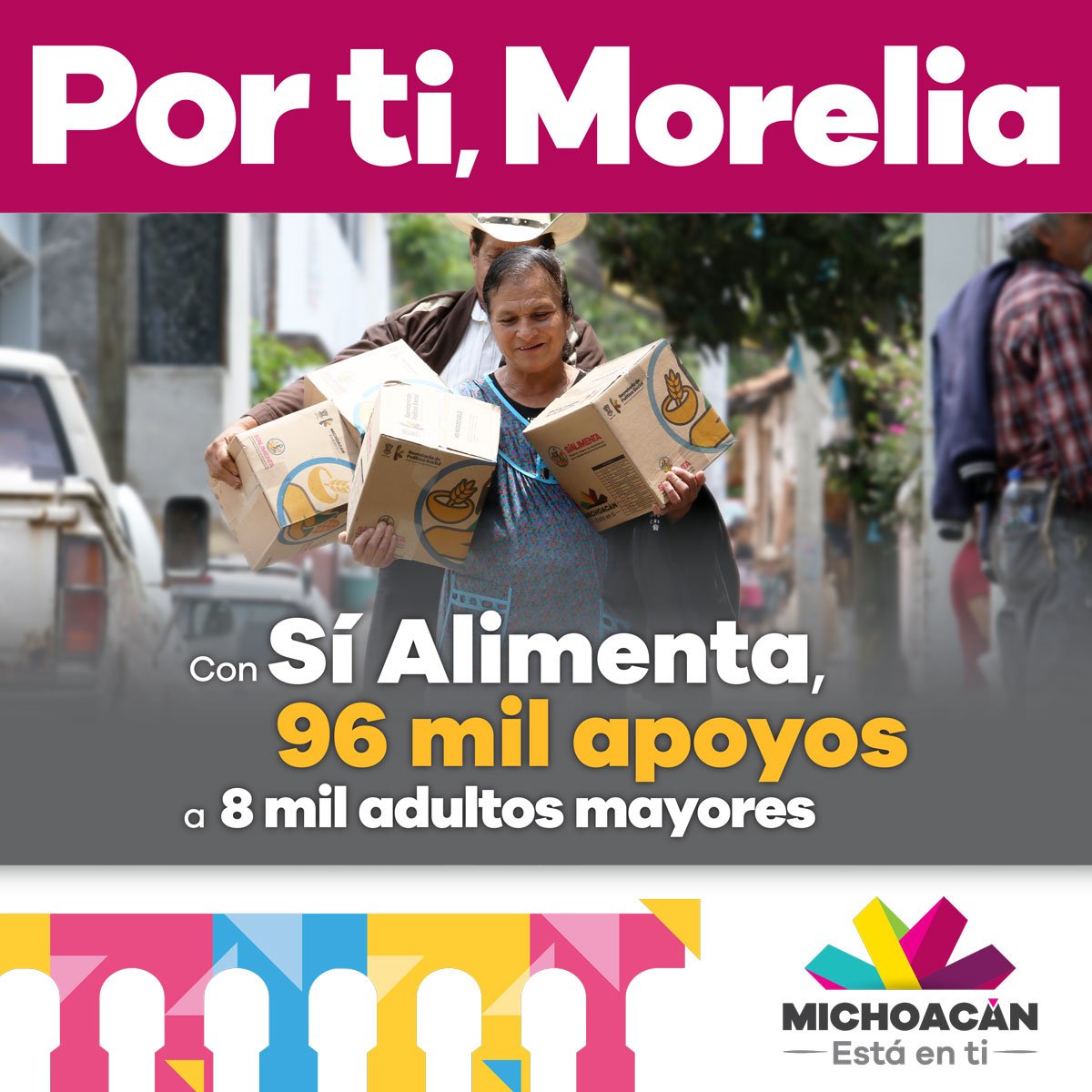 CEDPI_Mich's tweet photo. Fortalecemos la vida de nuestros adultos mayores a través de una alimentación sana y nutritiva. #PorTiMorelia https://t.co/XWgE2tva42
