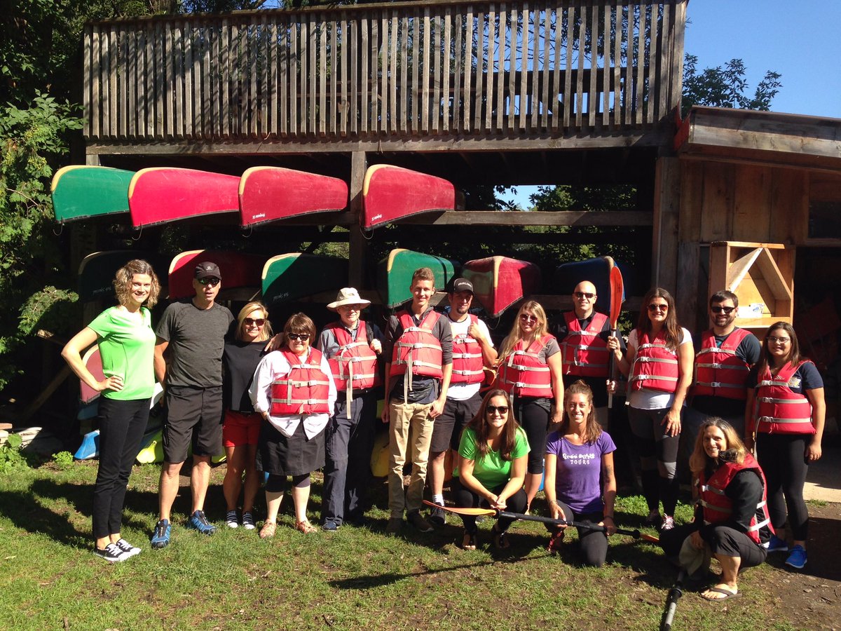 GymClassJamie's tweet photo. Another incredible day at "work" with @VisitGrey! Paddling, zip lining, local wine, cider, food & so much more. #GreyCounty #visitgreyfam https://t.co/rYH1IG21Fv