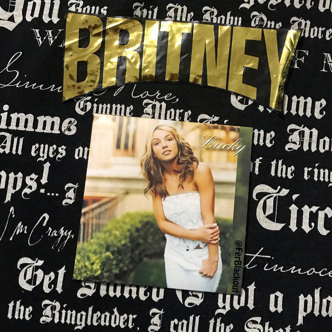 17 years ago today , Britney Spears released her single #Lucky 🤓🙌❤️ .