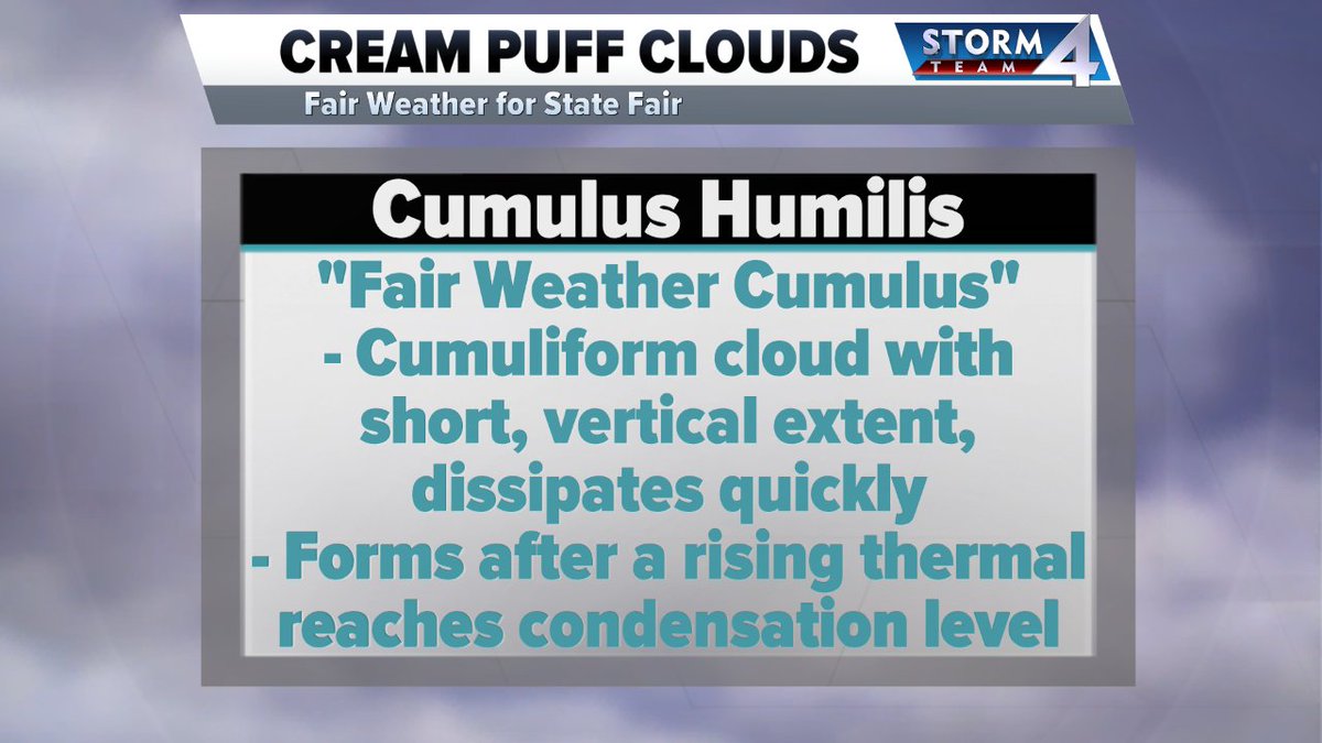 jritka's tweet photo. Loving the #GeekOuts during @wistatefair: Cream Puff clouds explained then eaten! https://t.co/jMySegPRqQ