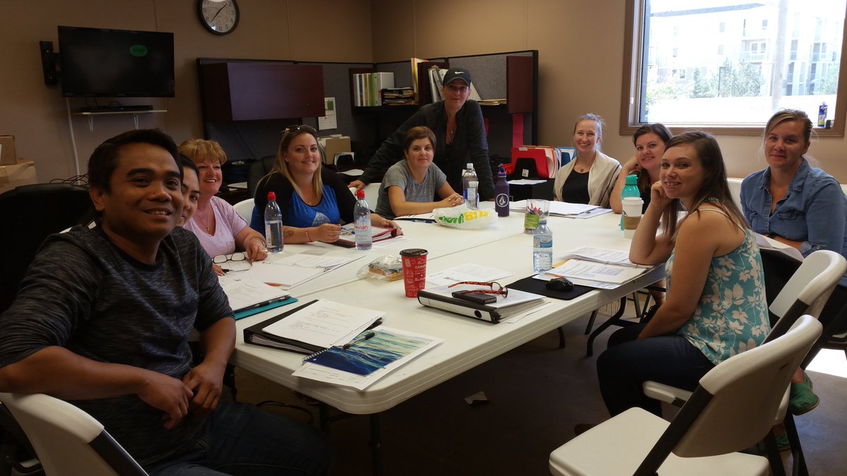 So excited! 9 new Drivers in Sparksman Transportation upgraded their class 5 license and join us as an school bus drivers.😊 <a href="/snapdWB/">snapd Wood Buffalo</a> <a href="/FMPSD/">Fort McMurray Public School Division</a>