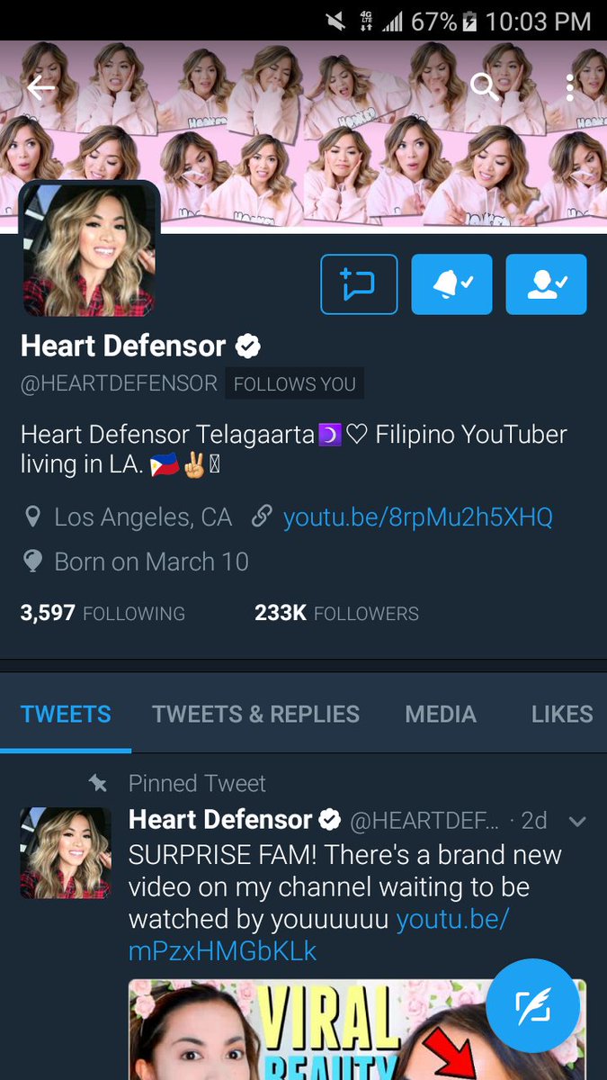 YunuenGlez16's tweet photo. OMG !! 😭😭 I'M Literally CRYING😢 * Even Ask My Boyfriend* @mccarrysam16 😭💕 I'M SO HAPPY!!😍😭💕 I LOVE YOUR VIDEOS!! 😍#HeartFan🦄 @HEARTDEFENSOR https://t.co/pzH7wdbfWl