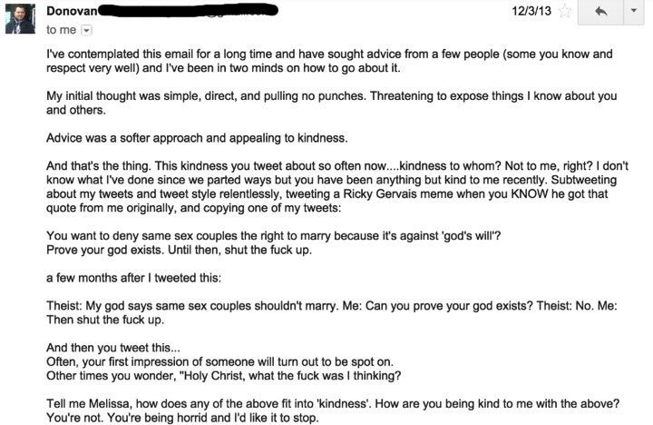 This is why I still talk about  @mrozatheist.He treated me abhorrently and threatened me, and as such, lost all right to "play the victim".