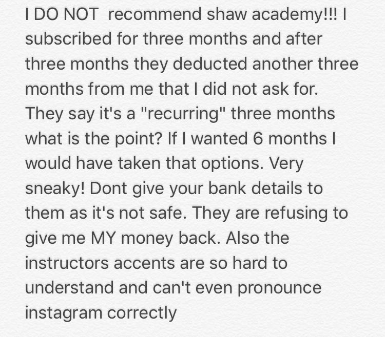 ilzekruger's tweet photo. #shawacademy @shawacademy  #sneaky #theytookMYmoney https://t.co/Rg82hGr9ZA