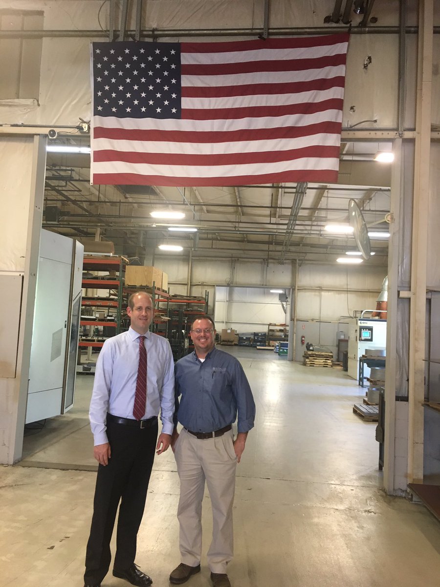 JudgeBlaine's tweet photo. Toured a #Dayton manufacturing plant today. Providing great opportunities for Montgomery County residents. #FairOpenPrepared🏛 https://t.co/uyAloGH67K