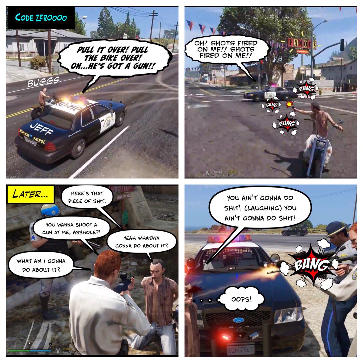 BayLife's tweet image. @QuotesZero @BayAreaBuggs "You ain't gonna do shit!" @JeffFavignano #CodeZeroQuotes