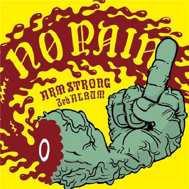 tsudejavu's tweet photo. 本日発売、配信開始ですよ‼️
ARM STRONG 
3rdフルアルバム『 NO PAIN 』
マジでこのアルバムヤバい❗️
みなさんチェックしなあかんやつ
#ARM_STRONG https://t.co/0CVB0bOrpw