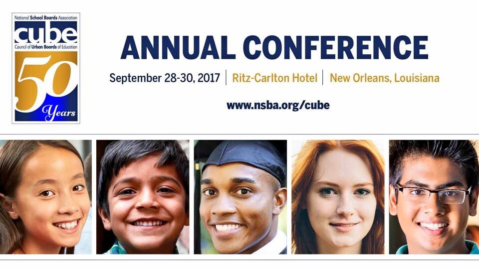 Join us at the 50th Council of Urban Boards of Education Annual Conference. Register today at bit.ly/2sgmm6l #CUBE #Equity
