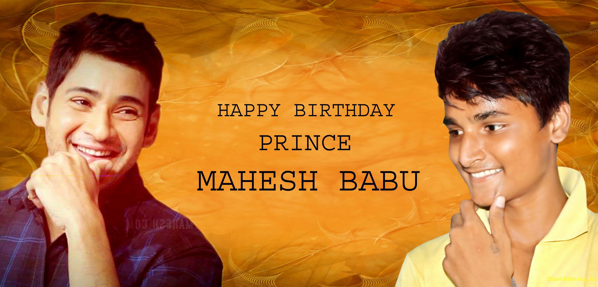 Happy birthday PRINCE MAHESH BABU gaaru 
stay blessed... 