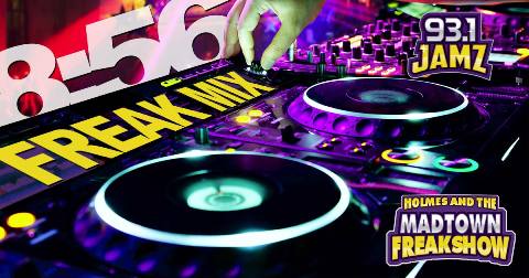 931Jamz's tweet photo. The 8:56 #FreakMix is on mixed by @djfabulust &amp; powered by @LiquidMadison. Listen to win tix see @djcarnage Aug 24th https://t.co/gmjBoGgAPD