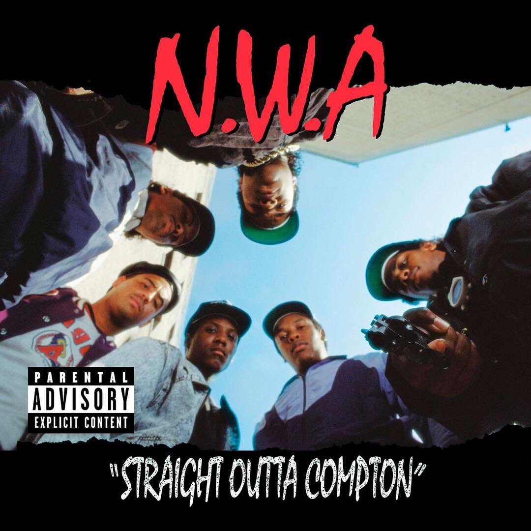 WORLDSTAR's tweet photo. 29 years ago today, N.W.A released their album "Straight Outta Compton" featuring the tracks "F*ck Tha Police" &amp; "Straight Outta Compton"🔥💯 https://t.co/SqgFIqlgNX