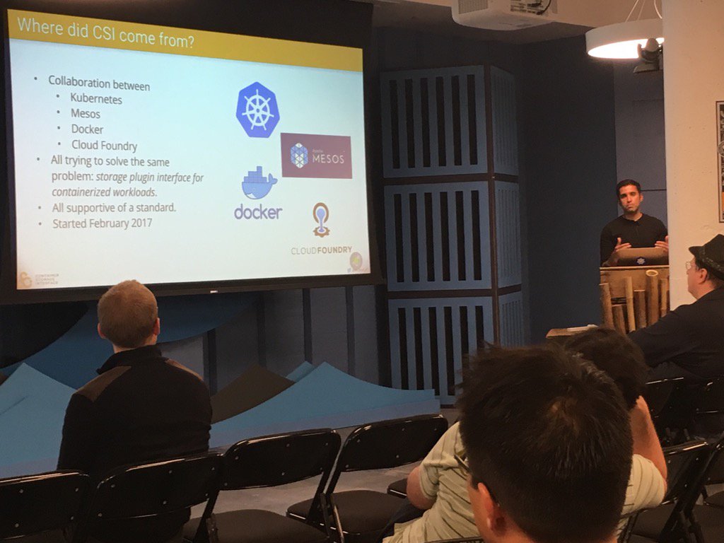 clintkitson's tweet image. Great to hear about how container orchestrators are making #containerstorageinterface happen @the_saad_ali