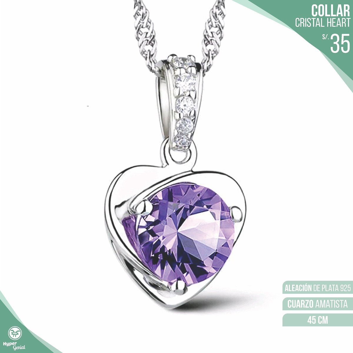 HyperGenial_'s tweet image. Imagínate el rostro de tu persona especial al recibir este bello collar, sólo en #Hypergenial