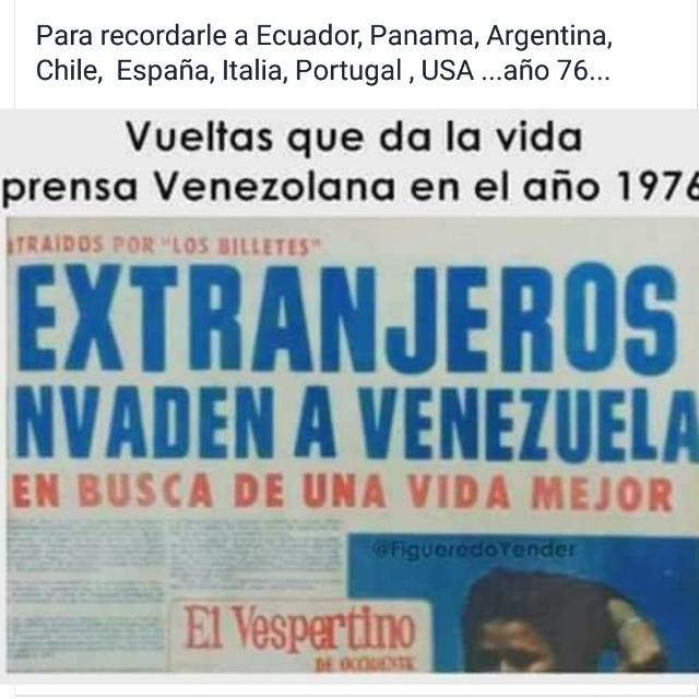 IguanaInsurgent's tweet image. Esto es con uds colombianos, chilenos, ecuatorianos,... y todos los malagradecidos sin memoria del mundo