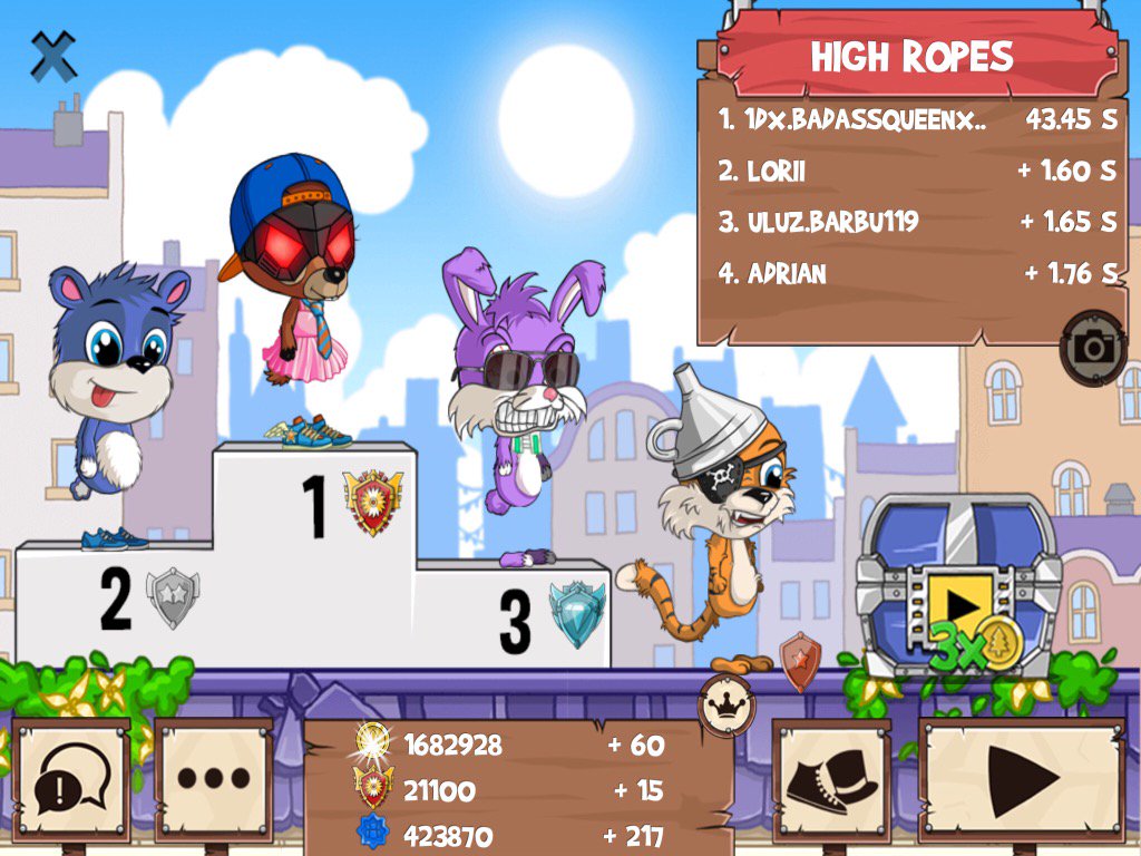 1BadAssQueen's tweet photo. Want to catch an L? #funrun2 #Lorii #Barbu119 #adrian https://t.co/a8DurnQh9c