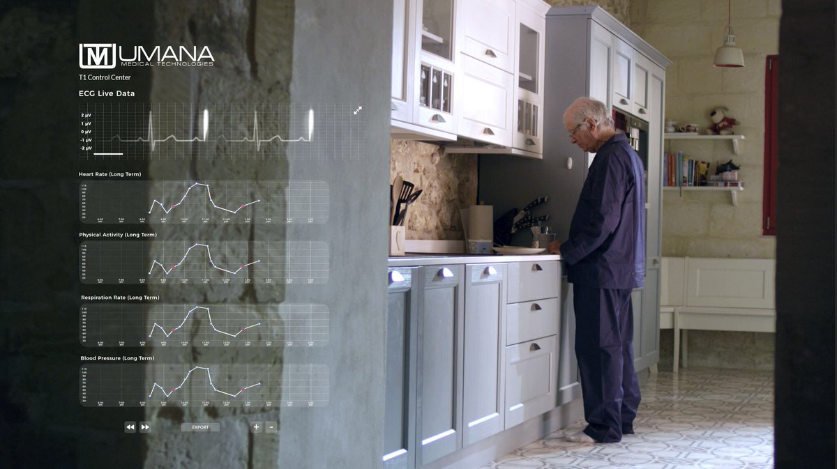 UmanaMedical's tweet photo. The UMANA Sensors will be present in your daily life without even realising! #Telemedicine #DigitalHealth #ePatients https://t.co/CfZ6k6SyG3