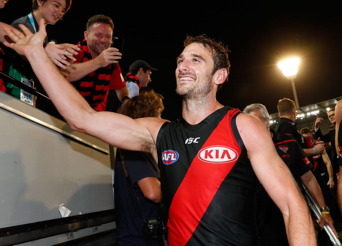 essendonfc's tweet photo. Essendon great Jobe Watson will retire at the end of the season.

📝: https://t.co/KdaIuAynmy

#ThankYouJobe https://t.co/1HOFkzkEMV