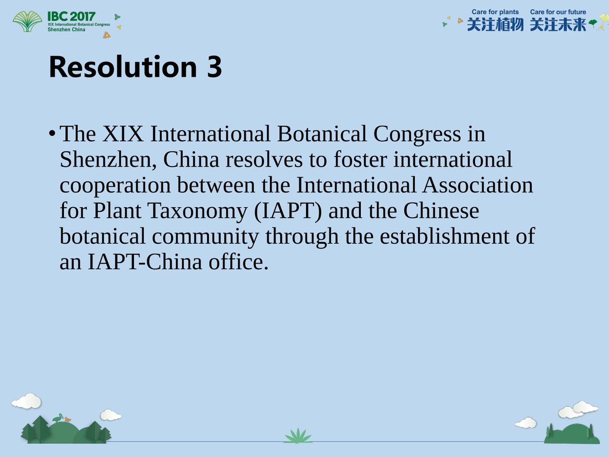 IBC2017's tweet photo. IBC 2017 Closing Ceremony - Resolutions - Resolution 3 https://t.co/YKKKU6mpoS