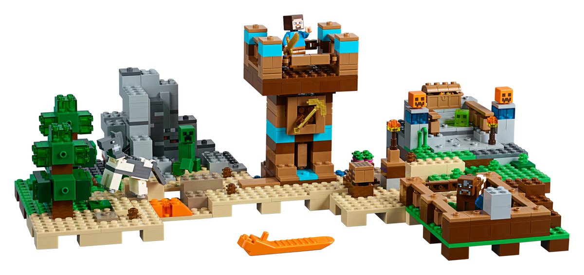 レゴ ジャパン公式 No Twitter レゴ マインクラフト から２つの新商品が登場 クラフトボックス 2 0 海底追跡 マイクラの世界を組み立てよう 是非店頭でチェックしてみてくださいね マイクラ