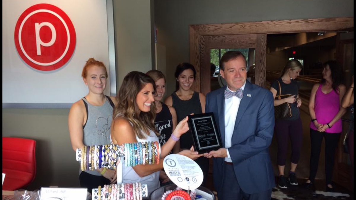 An honor to present Pure Barre, Fayetteville with the Mayor's Small Business Award in conjunction with the <a href="/FayNC_Chamber/">Greater Fayetteville Chamber</a>. #LTB