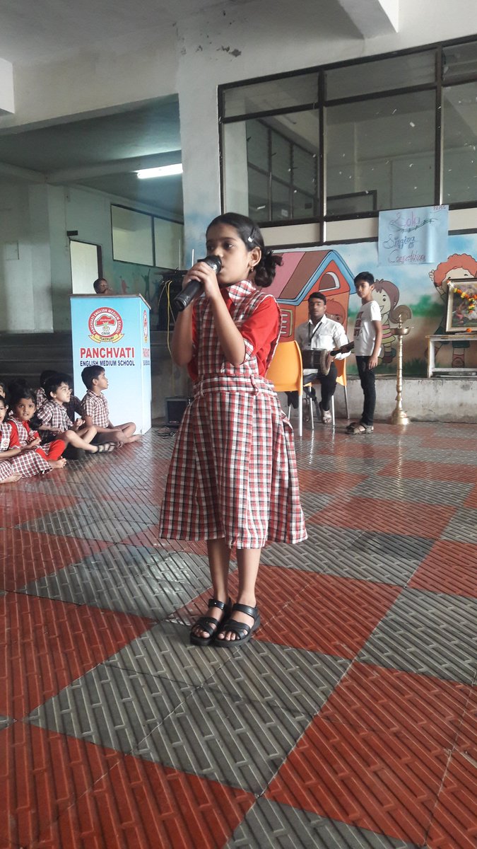 PanchvatiSchool's tweet photo. Singing competition.. https://t.co/FbhA0iwBJx