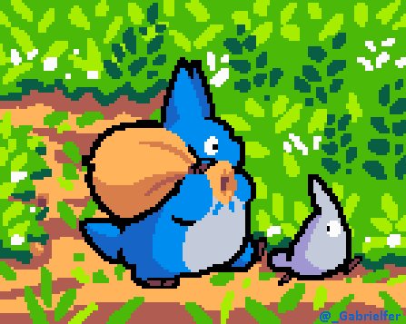 _Gabrielfer's tweet photo. Here's some little Totoros I did a while ago. #ghibli #pixelart https://t.co/JlCoqUFaIm