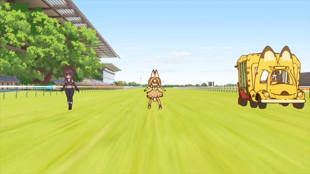 探跡家もっけい Vtuber En Twitter けいばじょう のレースでかばんちゃんがジャパリバスの初運転をした可能性 レース直前 ジャパリバスの運転席にはボスはいない しかしレース後 移動したジャパリバスの運転席にはボスが乗っている ぜんぜん