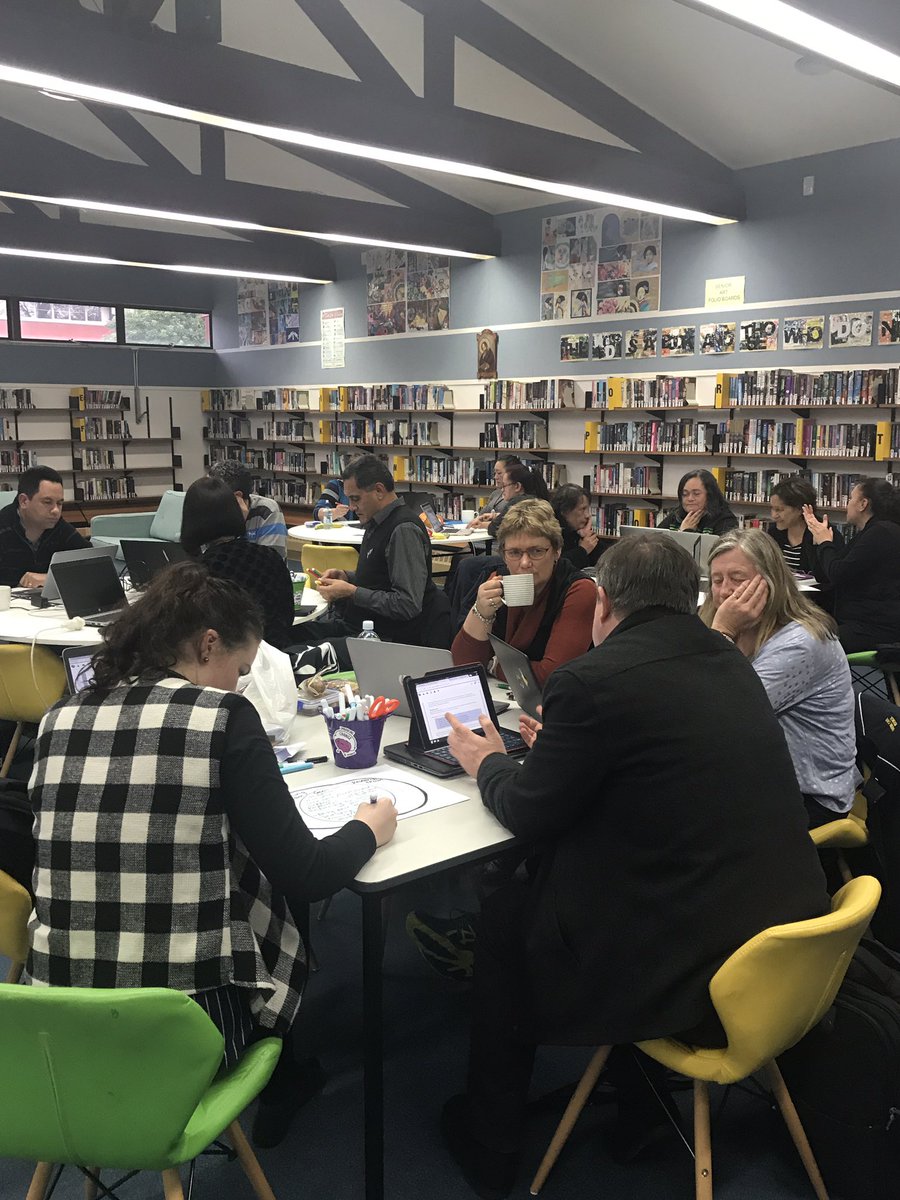 NPeWLearning's tweet photo. Rotorua Teachers discussing Leadership #MindlabED #RotoruaAGreatPlaceToLearn @suewintersNZ @NZMindlab @millainkila @Marees1Maree @1MvdS https://t.co/DCVi58SsQt