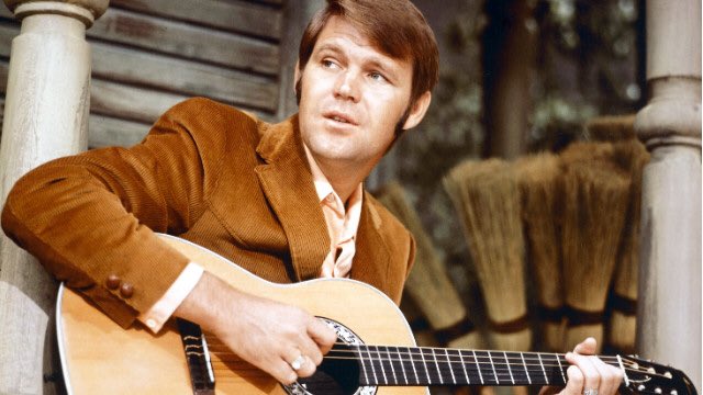 We will greatly miss the legend @GlenCampbell but we take comfort in knowing he is smiling down on us strumming his guitar. #HisMusicLivesOn