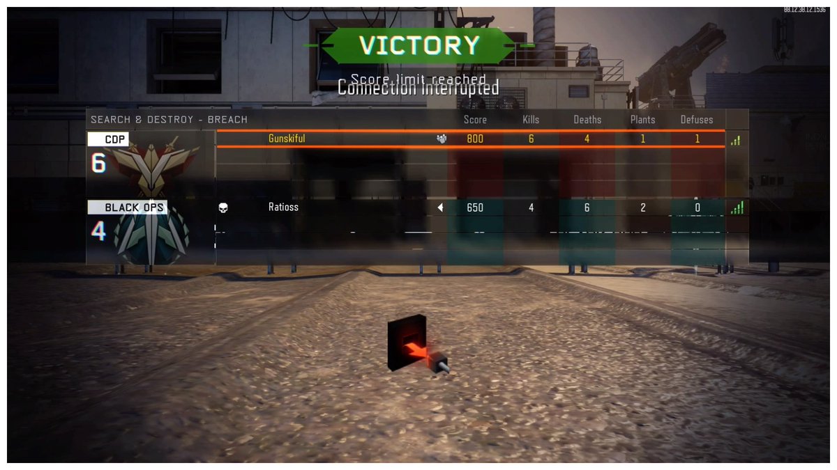 Gunskiful's tweet image. Proof of win over Ratio