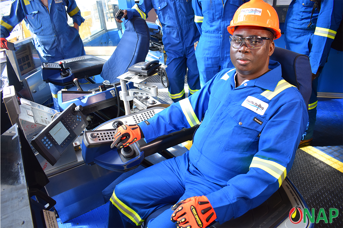 Lancement des travaux de forage du puits pétrolier #FATALA par Mr Diakaria Koulibaly Directeur Général de l' ONAP
facebook.com/18241606547512…