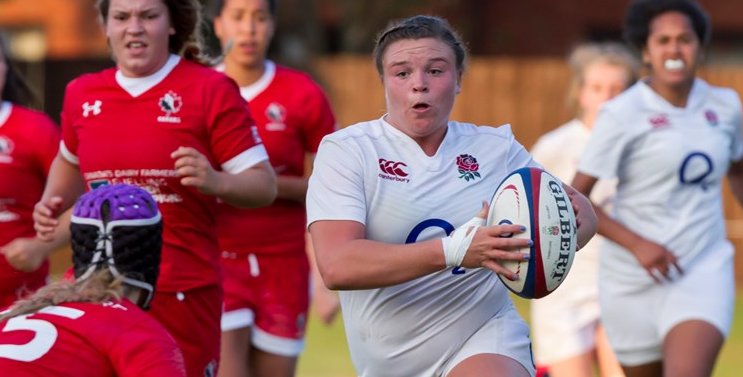 University of Gloucestershire (@uniofglos) on Twitter photo Good luck! <a href="/uniofglos/">University of Gloucestershire</a> student Sarah Bern starts for the #REDROSES in the Women's Rugby World Cup opener #WRWC2017 bit.ly/2ulCYLS Good luck! <a href="/uniofglos/">University of Gloucestershire</a> student Sarah Bern starts for the #REDROSES in the Women's Rugby World Cup opener #WRWC2017 bit.ly/2ulCYLS