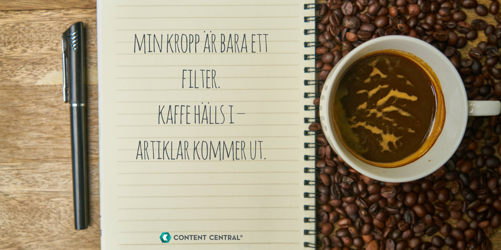 ContentCentral1's tweet photo. #skribent #skriva #journalist #frilans #contentcentral #kaffe #journalism https://t.co/FMgrg0ciaj