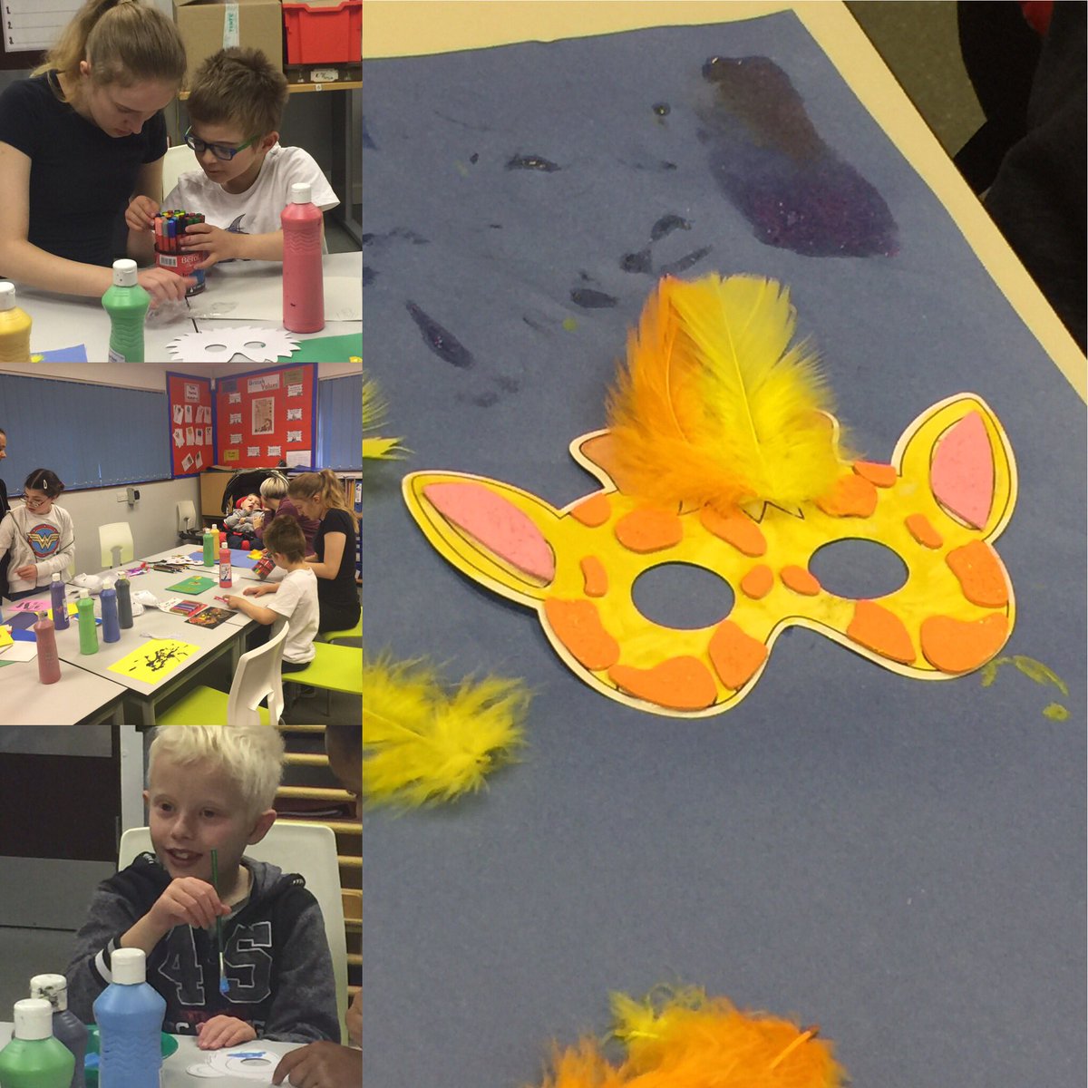 Animal masks were grrrreat! 🐯 #WeLoveCHAOS17 #animals #animalmask #dudley #disability
