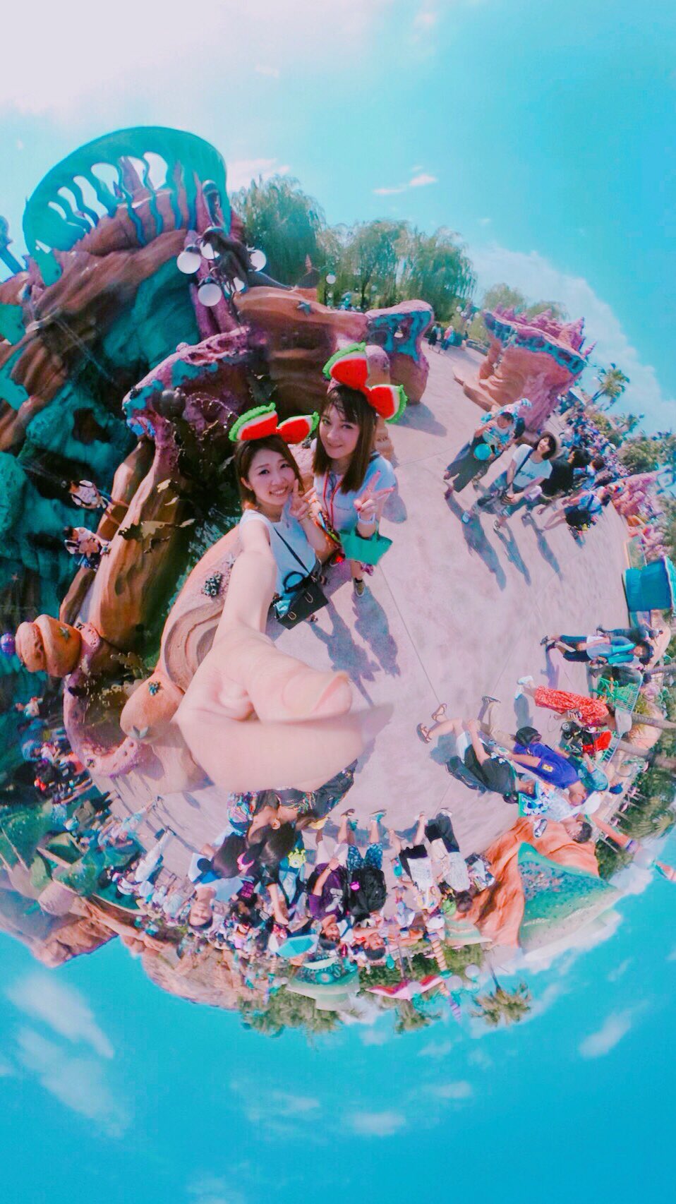 Twitter 上的 菅原ブリタニー 360度カメラ凄い ディズニーシー 360度カメラ T Co Nbcqh8t6bc Twitter