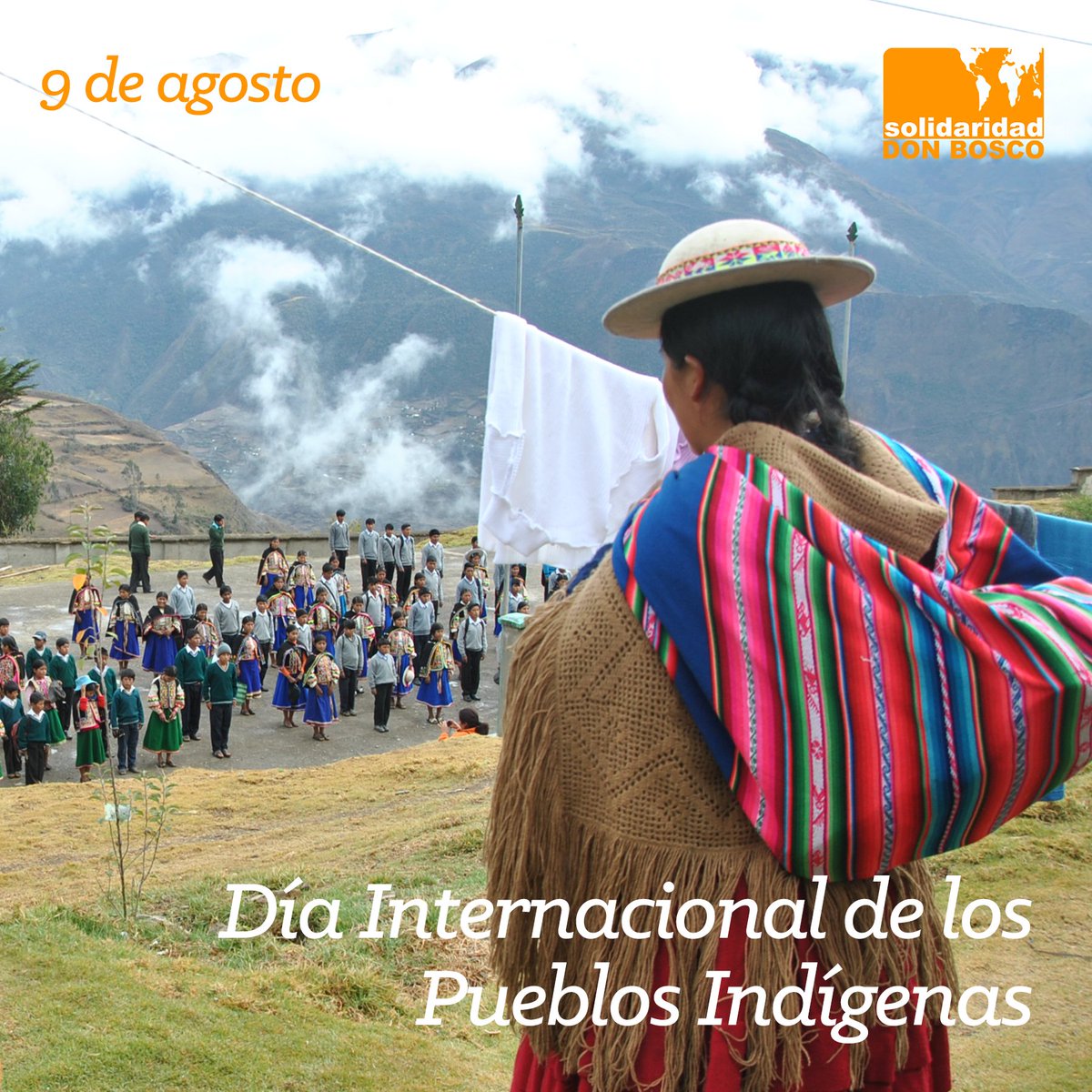 BoscoGlobalONGD's tweet photo. Hoy es el día internacional de los Pueblos Indigenas. Por un mundo en que se respete y proteja su diversidad y forma de vida #somosindígenas https://t.co/GP0PuHwwmz