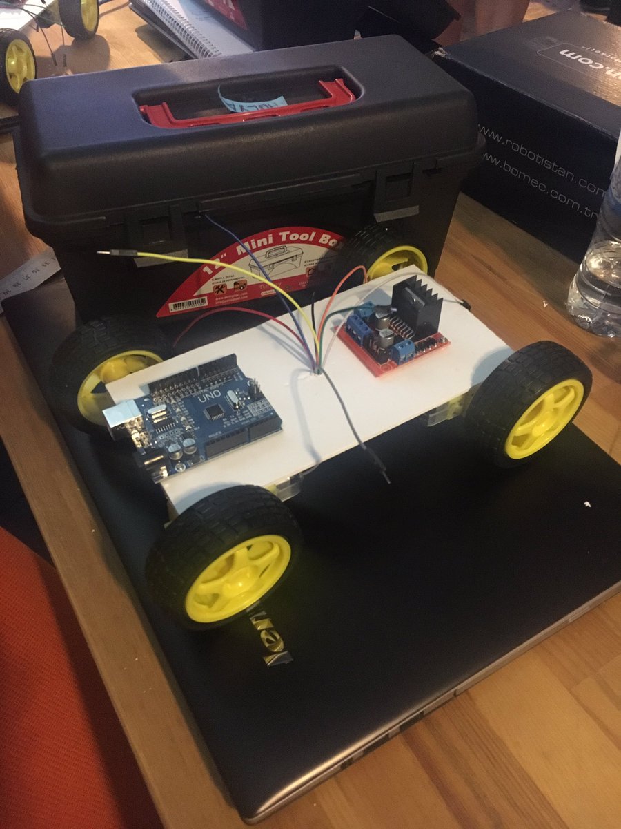 Adım adım arabamız tamamlanıyor :) 🚗🚗 #MakerÖğretmen