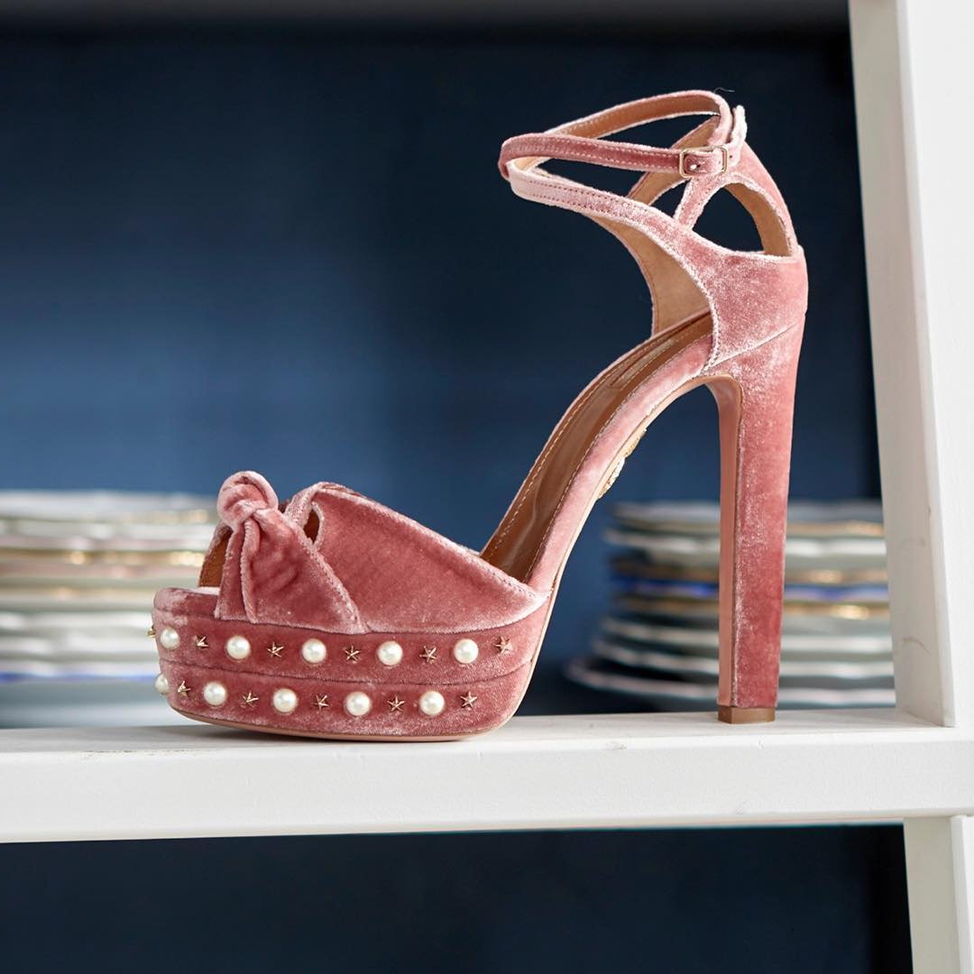 aquazzura harlow pearls