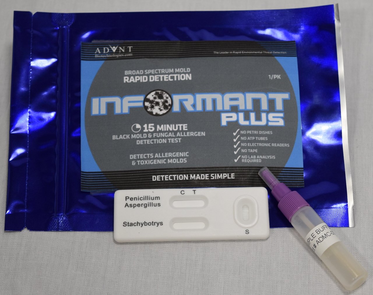 Informant Plus- Allergenic & Black Mold Detection 1/kit - AdVnt  Biotechnologies